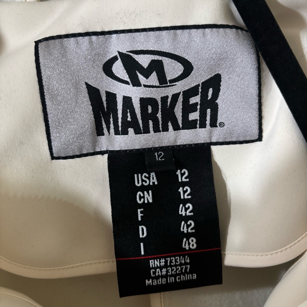 Maker White Soft Shell Ski Winter Jacket Women’s … - image 3